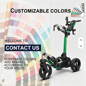 Carrito <span class=keywords><strong>de</strong></span> Golf Eléctrico Plegable con Control Remoto, Batería <span class=keywords><strong>de</strong></span> Litio, Alcance <span class=keywords><strong>de</strong></span> 36 Hoyos y Velocidad <span class=keywords><strong>de</strong></span> 8 km/h para Campos <span class=keywords><strong>de</strong></span> Golf - Product Image 5
