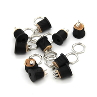 Soket Wanita Colokan DC dengan Dudukan Panel Berulir Dc-099 Dc099 12V 2.5 5.5 2.1 5.5X2.1 Mm Konektor Jack Dc Daya Laptop