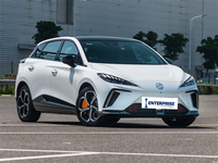 SAIC MG 4 EV, autonomie de 425 km, berline électrique haut de gamme, transmission automatique, sièges en cuir, neuve, fabriquée en Chine
