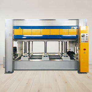 Multi Layer 3-Layer Hydraulic Hot Press Wood Panel Machine with 100t Pressure and 1300x2500mm Working Table for Plywood - Product Image 2