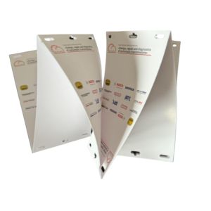 Kartu lencana tahan air kustom cetak bahan kertas termal Lanyard VIP untuk pameran - Product Image 3