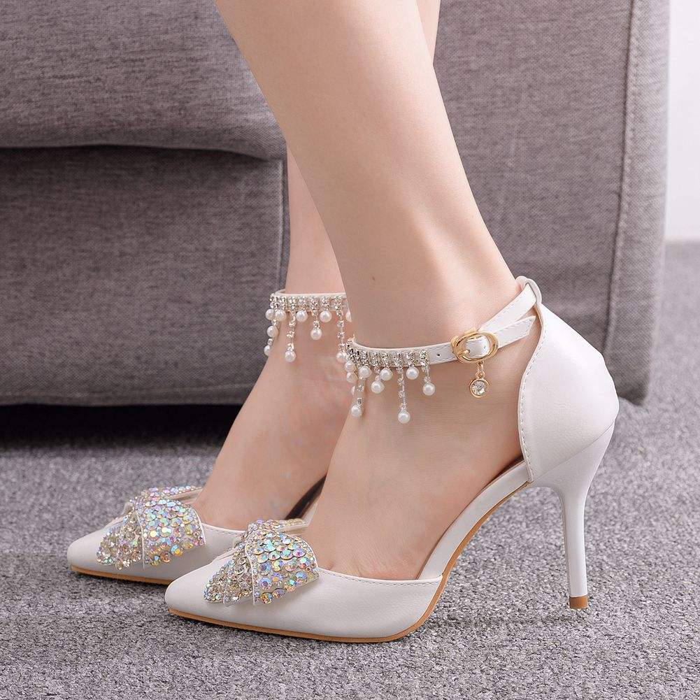 Party with Style: Women's High Heel Butterfly Shoes