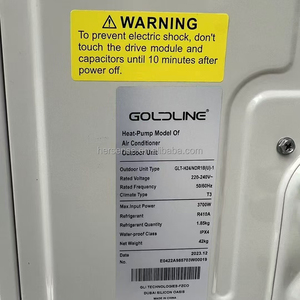 แอร์ไร้ท่อ 220V ระบบทำความเย็นและความร้อน ไร้ลมแรง 24000 บีทียู 3 แรงม้า GoldAC R410a T3 แอร์ติดเพดาน แรงลมเย็นทรงพลัง - Product Image 4