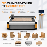 Máquina de Corte CNC de Cama Plana con Cambio Automático de Herramienta |   Cortadora CNC para Cartón, Cajas de Regalo de Papel, Cartón para Embalaje