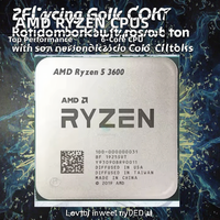 AMD for Ryzen 5 3600X 3500X 3700X CPU Processor Six-Core Twelve-Thread 3.6GHz 7NM 65W Desktop Computer Socket AM4 CPUs Used