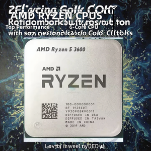 เหมาะสำหรับ <span class=keywords><strong>AMD</strong></span> <span class=keywords><strong>Ryzen</strong></span> <span class=keywords><strong>5</strong></span> <span class=keywords><strong>3600</strong></span> R5 <span class=keywords><strong>3600</strong></span>หกแกนสิบสองเกลียว<span class=keywords><strong>3.6</strong></span>กิกะเฮิร์ตซ์โปรเซสเซอร์กลางช่อง32เมตร AM4 3600X - Product Image 2