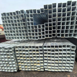Tubes carrés en acier galvanisé de grande taille <span class=keywords><strong>30X30</strong></span>, acier doux galvanisé, section creuse structurelle en métal - Product Image 2