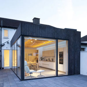 <span class=keywords><strong>Extension</strong></span> panoramique en <span class=keywords><strong>bois</strong></span> de verre de 24 ㎡ Mise à niveau de la vie intérieure-extérieure pour la cabine de la véranda de la <span class=keywords><strong>maison</strong></span> - Product Image 1