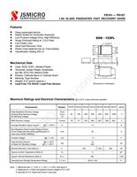 Diode de commutation à récupération rapide FR107 F7 SOD-123FL 1.0A 1000V FR102 FR103 FR104 FR105 FR106
