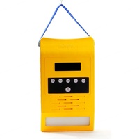 Système d'éclairage solaire portable multifonctionnel pour la maison, 4 lampes de 2W/chargeur de téléphone portable/éclairage mural à 3 niveaux de luminosité, batterie Li-ion