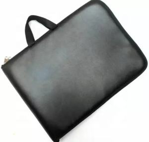 Delantal de cuero masónico de alta calidad, maletín suave con diseño 3D bordado, logotipo magnético personalizable de buena calidad - Product Image 3