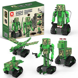 <span class=keywords><strong>My</strong></span> <span class=keywords><strong>World</strong></span> Juguete Robot RC 5 en 1, Set de Bloques de Construcción Programables con Control por APP para Niños y Niñas - Product Image 5