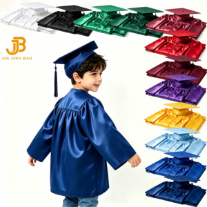 High Quality Customized Logo Classic American and Europe School Uniforms <strong>Children</strong> Graduation <strong>Dressing</strong> <strong>Gown</strong> for Kids - Product Image 5