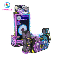 Machine de jeu vidéo d'arcade de tir simulateur à monnayeur, passionnante, pour 2 joueurs, pour salle de jeux intérieure