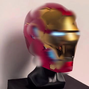 <span class=keywords><strong>Casco</strong></span> MK50 1:1 con <span class=keywords><strong>Control</strong></span> <span class=keywords><strong>Remoto</strong></span> Táctil y por Voz, <span class=keywords><strong>Casco</strong></span> Eléctrico <span class=keywords><strong>de</strong></span> <span class=keywords><strong>Iron</strong></span> <span class=keywords><strong>Man</strong></span> MK50 con Deformación - Product Image 3