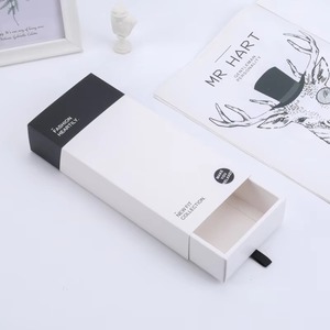 Custom Logo Sliding Drawer Cardboard Paper Packaging <b>Box</b> for Business Cards and <b>Gift</b> Cards Premium Card Storage <b>Box</b> - Product Image 4