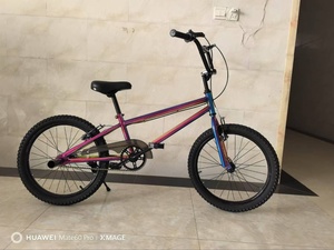 จักรยาน <span class=keywords><strong>BMX</strong></span> ความเร็วเดียวสำหรับกีฬาผาดโผน20BMX <span class=keywords><strong>รถ</strong></span>ข้างถนนพร้อมดิสก์เบรกและส้อมเหล็กทักษะการปีนเขา - Product Image 5