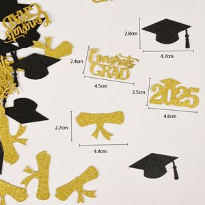 Para Decoración de Mesa en Fiestas, 100 Piezas de Confeti de Papel de Graduación 2025 - Product Image 3