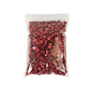 Pastilles de cire à cacheter octogonales nacrées dorées, assortiment de couleurs, pour sceller les enveloppes, 250g, 148 couleurs - Product Image 5