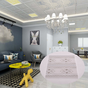 Bureau de la Chine PVC Faux Plafond Lambris Plafond Design Centre Commercial Polyvalent Extérieur Ignifuge Hôpital Sous-Sol Gym Atelier Appartement - Product Image 1