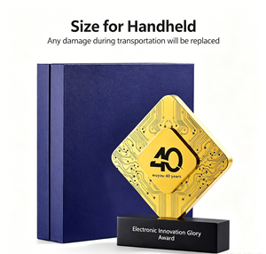 <span class=keywords><strong>Plaque</strong></span> de récompense personnalisée en aluminium pour <span class=keywords><strong>circuit</strong></span> imprimé métallique, gravée et imprimée UV, souvenir d'entreprise pour cérémonie d'entreprise - Product Image 4