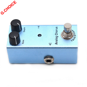 Pedal de Chorus Analógico Azul de Calidad con True Bypass y Aleación de Aluminio para <span class=keywords><strong>Guitarra</strong></span> Eléctrica - Product Image 1