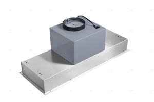 Campana Extractora de Cocina Integrada Moderna de Acero Inoxidable con Ventilación, Diseño de Chimenea de Alto Flujo de Aire para Uso Doméstico y Comercial en EE. UU. - Product Image 5