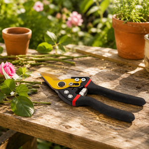 Tijeras de podar de acero de grado industrial Homestead para jardín, podadora de árboles frutales, ahorro de esfuerzo, para podar ramas gruesas de árboles y flores - Product Image 3