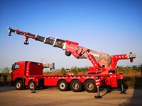 Grue à flèche articulée hydraulique robuste montée sur camion XSQ4000ZB6 + 2 (200 tonnes) Grue à flèche pliante
