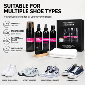 Kit d'Entretien de Chaussures Écologique Haut de Gamme Personnalisé en Usine, Détachant Naturel <span class=keywords><strong>pour</strong></span> Baskets - Product Image 5