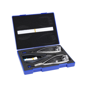 Aist Optics 10-Piece Professional Rimless Glasses Repair Toolkit Optical <b>Pliers</b> <b>Set</b> Silhouette Eyewear Assembly Hand Tools - Product Image 2