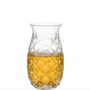 Verre à cocktail créatif Tiki de 480 ml, verre à pied transparent pour bar, verres à boire en forme d'ananas pour jus - Product Image 4