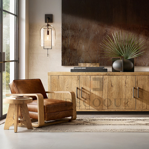 OEM Nueva llegada de lujo Comedor Aparador Davos Roble Aparador de 4 puertas - Product Image 2
