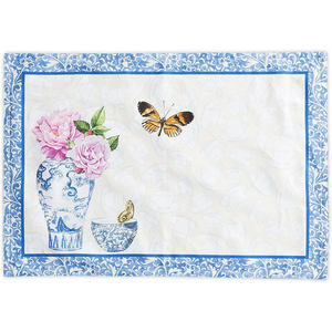 Vente chaude mignon moderne Boho napperons mode coton et Style coréen Plaid réutilisable pour les mariages-Polyester de papier réutilisable - Product Image 6