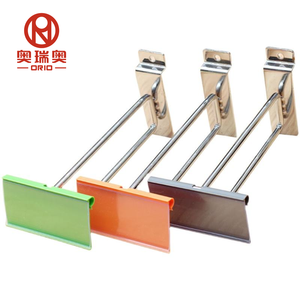 Tùy chỉnh thuận tiện cửa hàng siêu thị thiết bị trắng rõ ràng nhựa giá tag vé nhãn hiển thị chủ - Product Image 6