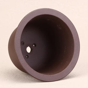 Purple Clay Ceramic Flower Pots Tabletop Small Pots Succulent <b>Personalized</b> Mini Fuchsia Pots <b>Sweet</b> Flag Bonsai Pots Flowers Vase - Product Image 3