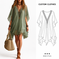 Robe Mini en Maille à Effet 3D Taille Haute pour Femme, Vente Chaude, Mode Printemps, Vente en Gros, Logo Personnalisé OEM/ODM, Tissu Direct Usine