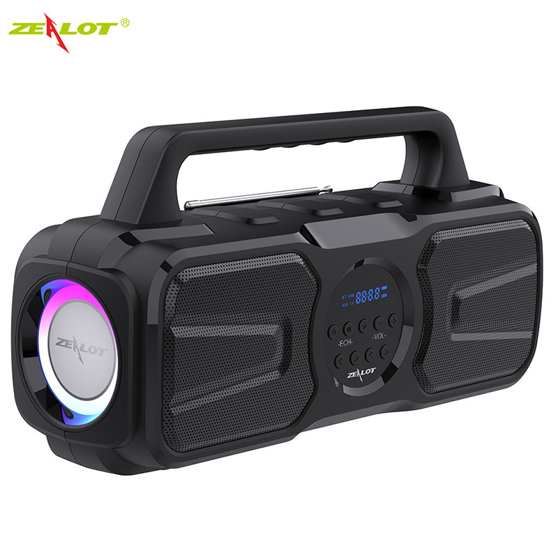 ZEALOT P2 for Bluetooth Speaker with Heavy Bass RGB LED USB Communication for Outdoor Radio for Square Dance Africa · image 6