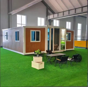 ตู้คอนเทนเนอร์แบบพกพา ขยายได้ ขนาดสั่งทำได้ ผนังฉนวน สำหรับสำนักงานชั่วคราว ไซต์ก่อสร้าง ประกอบง่าย รวดเร็ว - Product Image 2