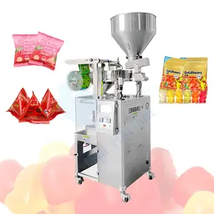 ORME Voll automatische kontinuierliche Gummibärchen-Plastiktüte Füll beutel Kettens chaufel Pack Seal Machine für Süßigkeiten