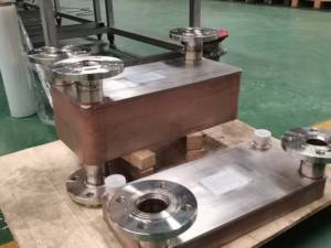 Échangeur de chaleur à plaques brasées K040-52 Échangeur de chaleur à plaques brasées pour pompe à chaleur Personnalisé avec divers matériaux - Product Image 4