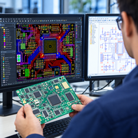 Service professionnel de conception de circuits imprimés, mise en page de circuits imprimés, fichiers BOM, fichiers Gerber, fabrication de circuits imprimés et assemblage de circuits imprimés assemblés