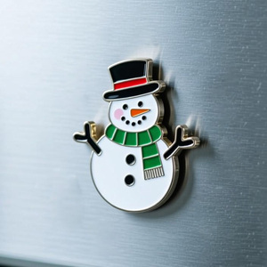 New Year Christmas <b>Old</b> <b>Man</b> Art Deco Waterproof Eco-Friendly Metal Fridge Magnet 3D Window Decoration <b>Gift</b> - Product Image 5