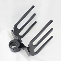 Raider BT58 BAT SurfBoard Boat Wakeboard Tower Rack pour deux planches de surf, tube de 2.5 pouces avec inserts en caoutchouc pour d'autres tailles