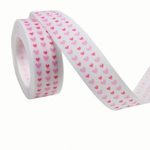 Ruban gros-grain simple face mignon de 2,2 cm x 10 yards pour la décoration de la chambre de bébé et l'emballage de cadeaux de naissance (pour fille) - Product Image 5