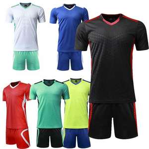 Bestseller Unisex Fußball Sport Trikot Großhandel Atmungsaktives Fußball training Trikot Team Uniform 100% Polyester Custom Logo - Product Image 1