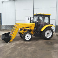 New Style Small Garden Traktor Lader Bagger lader Preis Günstiger Preis Landwirtschaft Maschinen Ausrüstung 4WD 4 X4 Small Farm Traktor