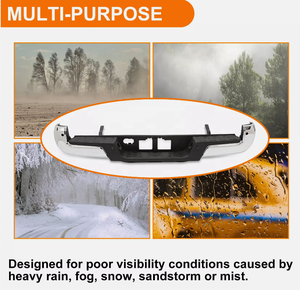 Ensemble de pare-chocs arrière avec trou de capteur pour Tacoma 2016-2023 tout neuf - Product Image 4