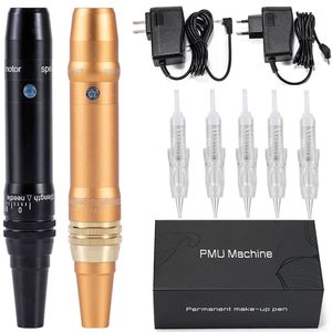 Ensemble de machine rotative pour <span class=keywords><strong>tatouage</strong></span> de micro-pigmentation du <span class=keywords><strong>cuir</strong></span> <span class=keywords><strong>chevelu</strong></span> pour hommes, pistolet avec moteur japonais, stylo de maquillage permanent - Product Image 1