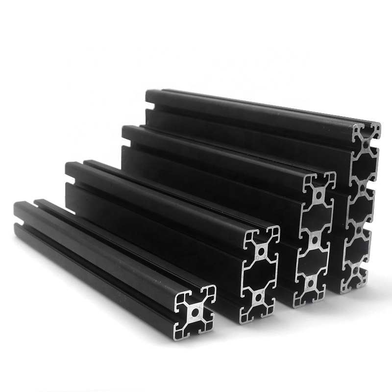 China 6063 anodizado t pista ranura 4040 de aleación de aluminio de extrusión de perfil de aluminio carril sim de marco de aluminio
